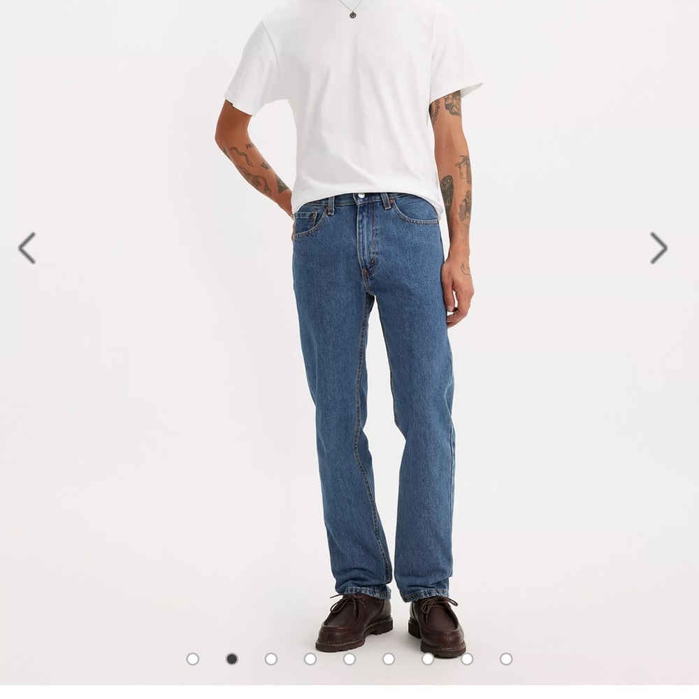 Men’s Levi’s 505 regular fit jeans